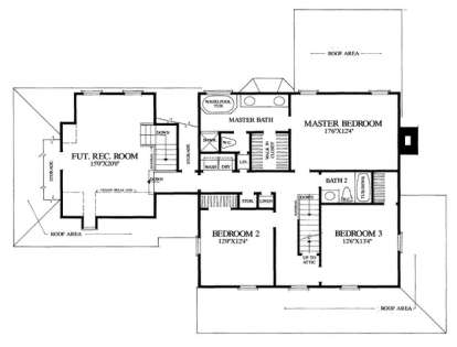 Floorplan 2 for House Plan #7922-00111