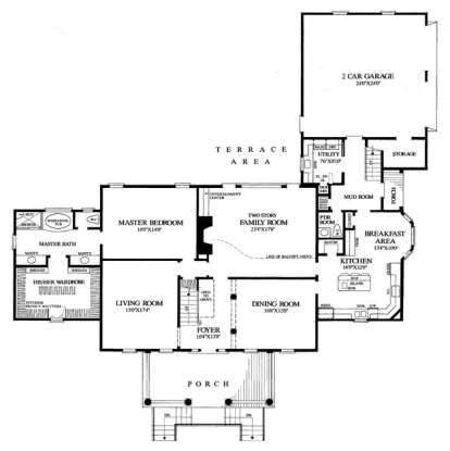 Floorplan 1 for House Plan #7922-00112