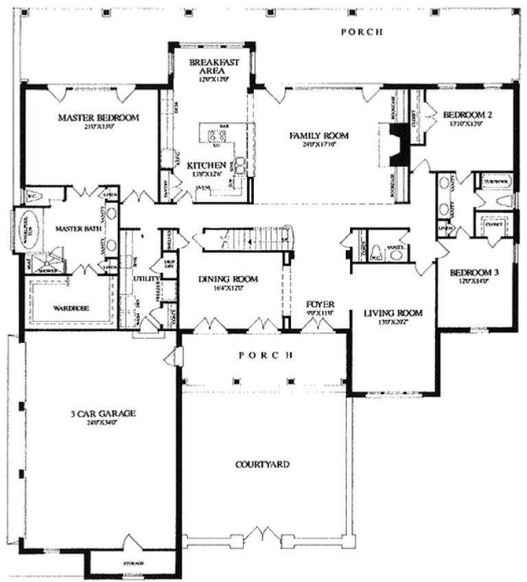 House Plan House Plan #14924 Drawing 1