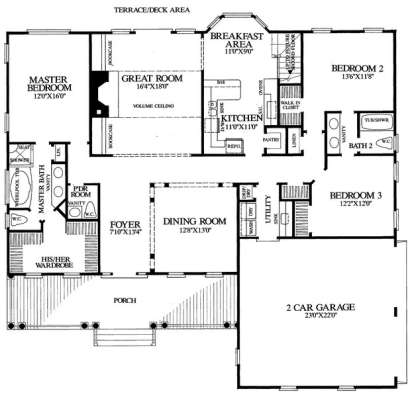 Main Floor  for House Plan #7922-00120