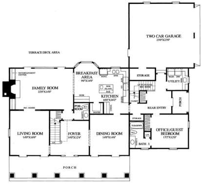 Main Floor  for House Plan #7922-00122