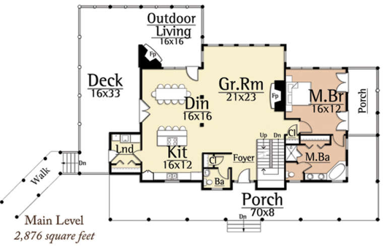 House Plan House Plan #14930 Drawing 1
