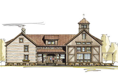 Cottage House Plan #8504-00002 Elevation Photo