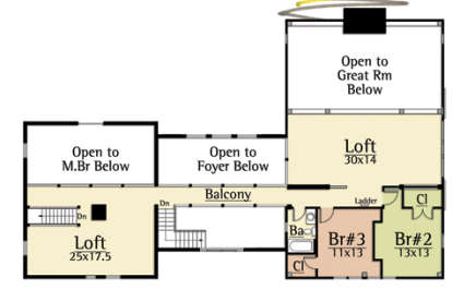 Floorplan 2 for House Plan #8504-00002