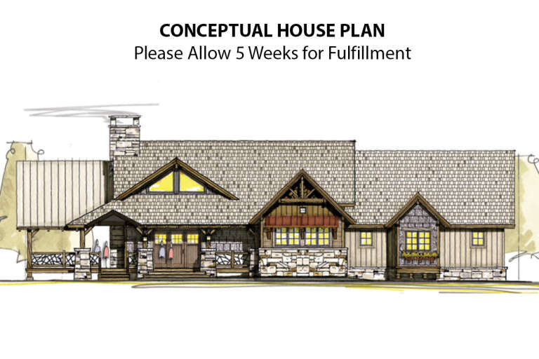 House Plan House Plan #14934 Front Elevation 