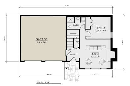 House Plan House Plan #14936 Drawing 1