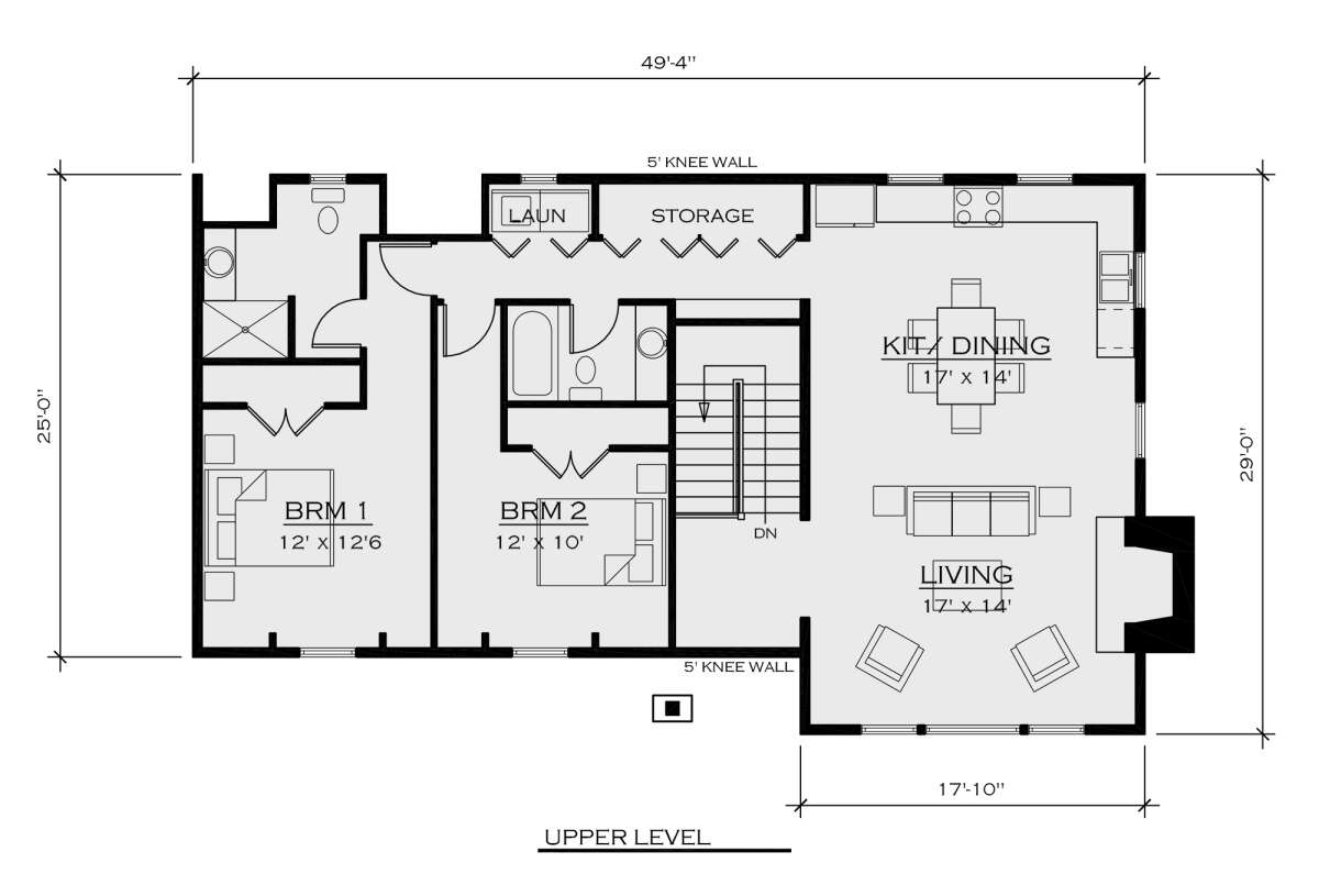 Second Floor for House Plan #8504-00007