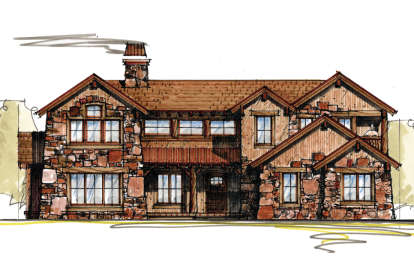 3 Bed, 2 Bath, 4172 Square Foot House Plan - #8504-00011