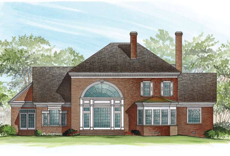 Traditional House Plan #7922-00123 Elevation Photo