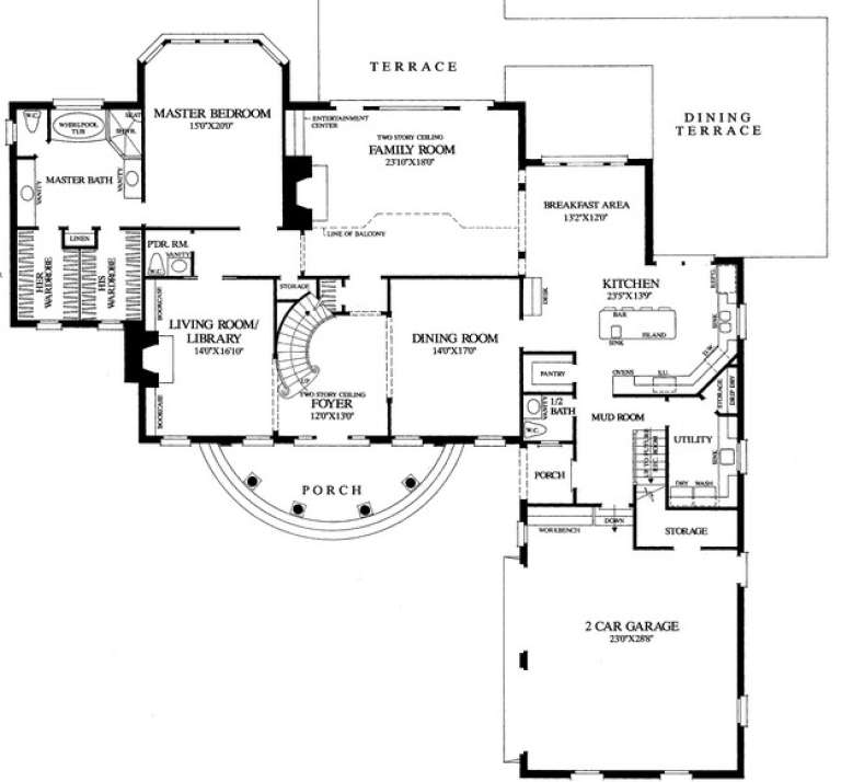 House Plan House Plan #14941 Drawing 1