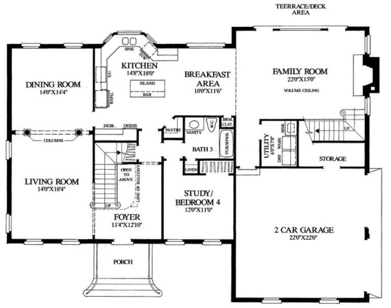House Plan House Plan #14942 Drawing 1