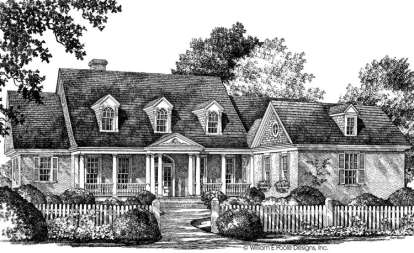 Greek Revival House Plan #7922-00128 Additional Photo