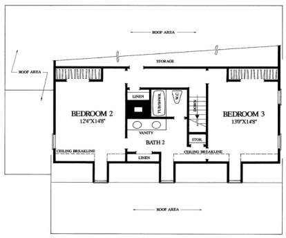 Floorplan 2 for House Plan #7922-00130