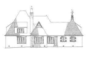 French Country House Plan #7922-00131 Elevation Photo