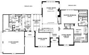 Floorplan 1 for House Plan #7922-00131
