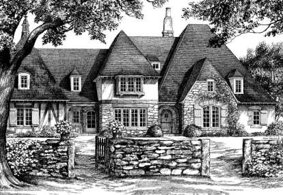 French Country House Plan #7922-00131 Additional Photo