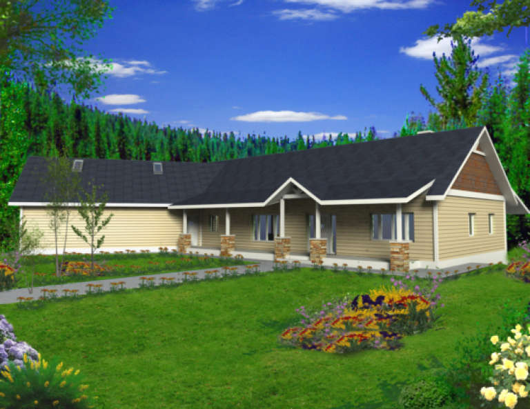 House Plan House Plan #1495 Front Elevation