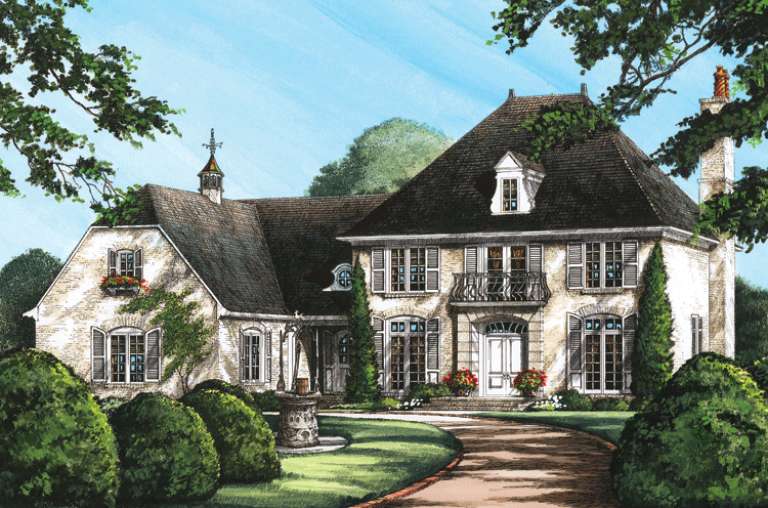 House Plan House Plan #14950 Front Elevation