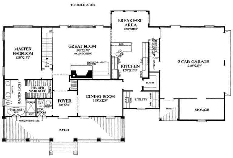 House Plan House Plan #14951 Drawing 1