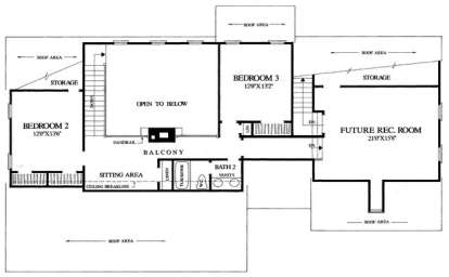 Floorplan 2 for House Plan #7922-00133