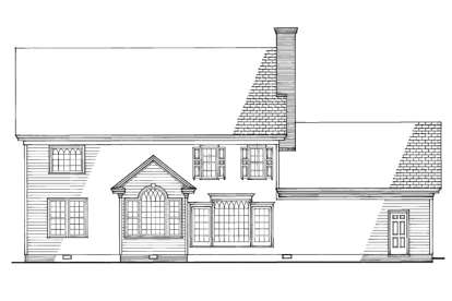 Lake Front House Plan #7922-00135 Elevation Photo