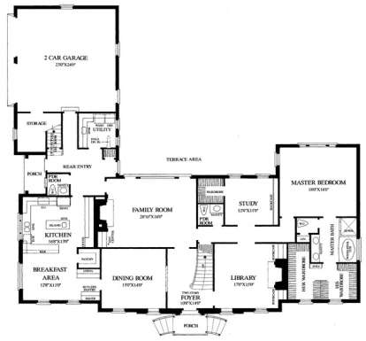 Floorplan 1 for House Plan #7922-00136