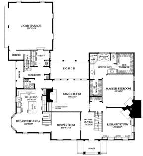 Floorplan 1 for House Plan #7922-00137