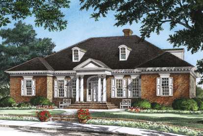 Traditional House Plan #7922-00138 Elevation Photo