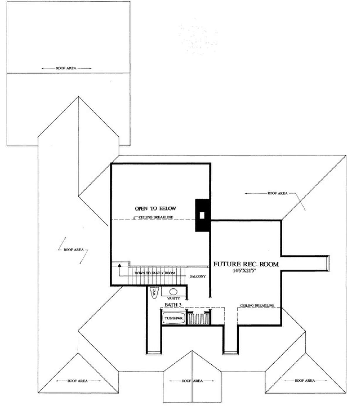 Floorplan 2 for House Plan #7922-00138