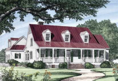 Traditional House Plan #7922-00143 Elevation Photo