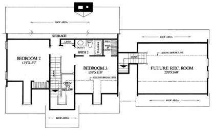 Floorplan 2 for House Plan #7922-00146