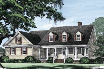 Cape Cod House Plan #7922-00147 Elevation Photo