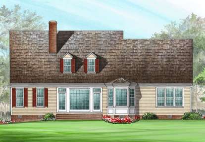 Cape Cod House Plan #7922-00147 Elevation Photo