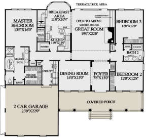Main Floor for House Plan #7922-00147