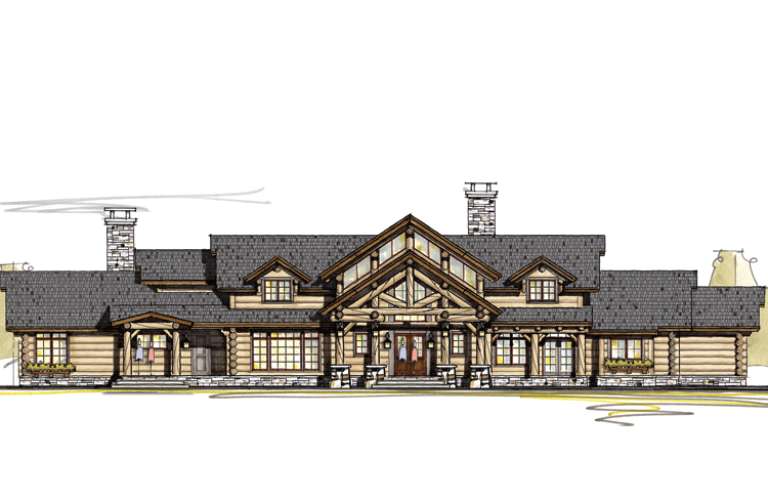 House Plan House Plan #14967 Front Elevation