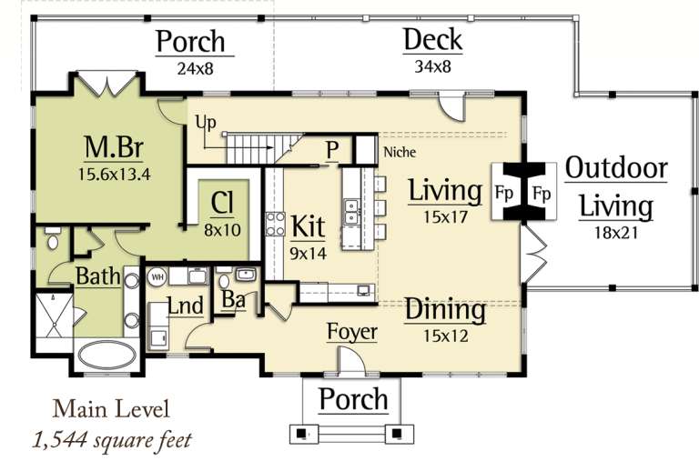 House Plan House Plan #14968 Drawing 1