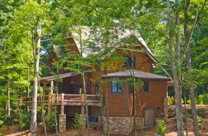 Cabin House Plan #8504-00015 Elevation Photo