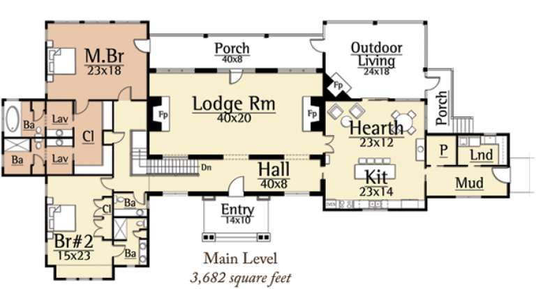 House Plan House Plan #14973 Drawing 1