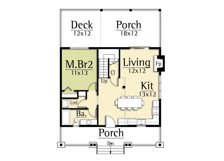 House Plan House Plan #14976 Drawing 1