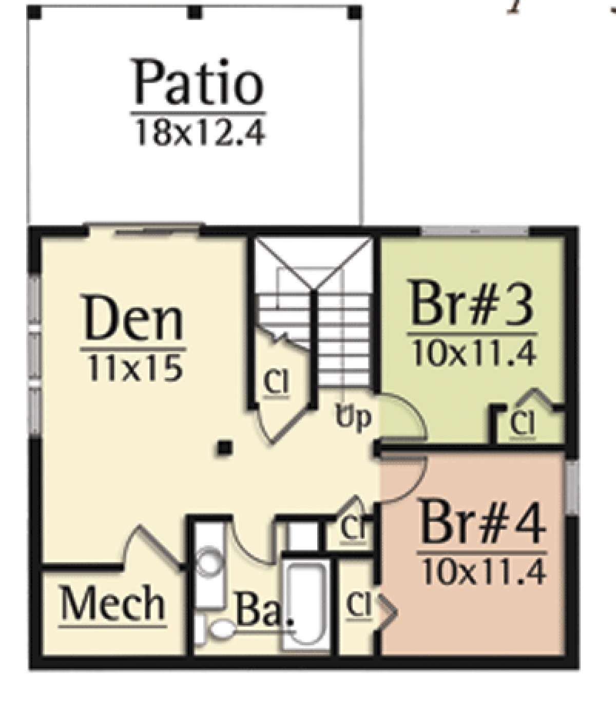 Optional Lower for House Plan #8504-00022