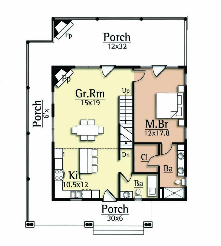 House Plan House Plan #14981 Drawing 1