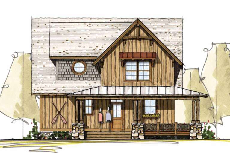 House Plan House Plan #14982 Front Elevation