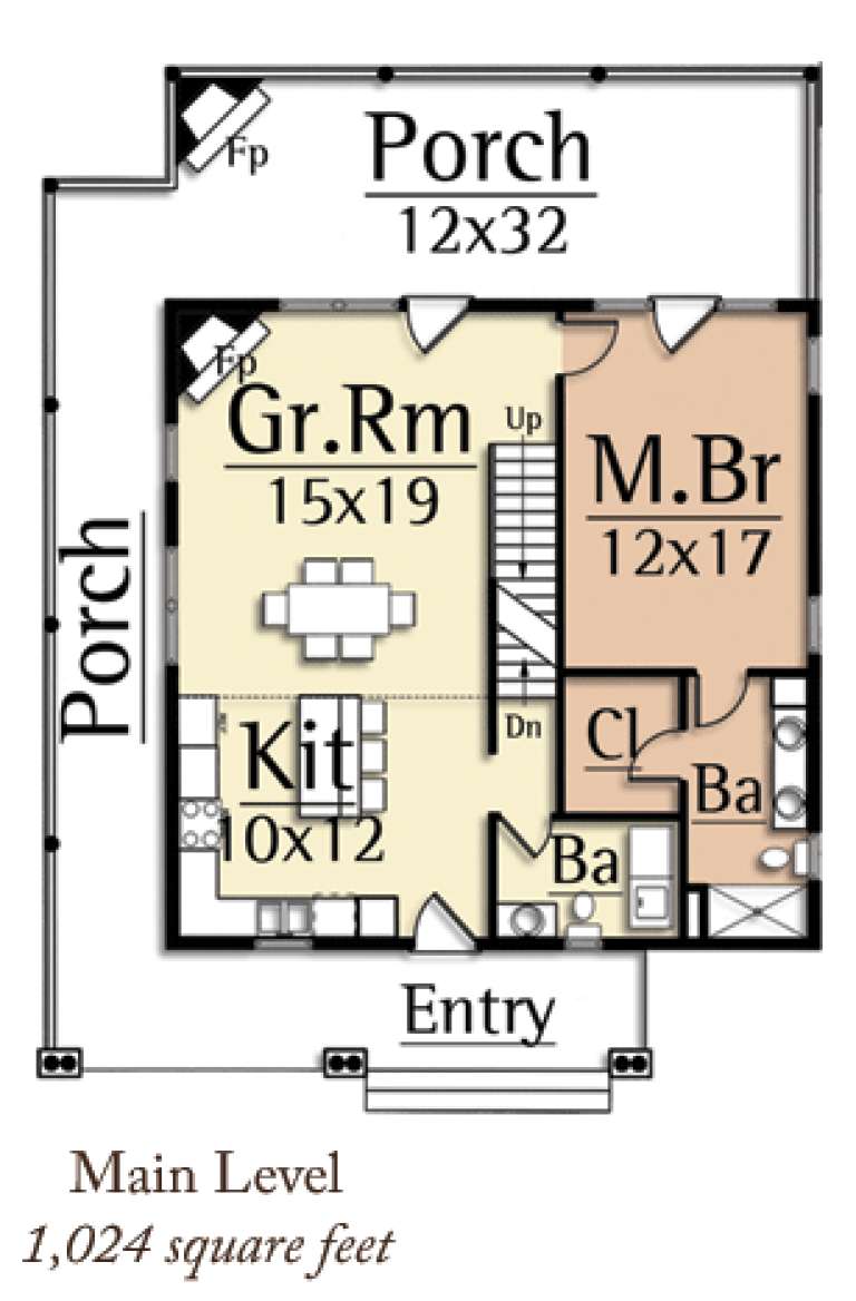 House Plan House Plan #14982 Drawing 1