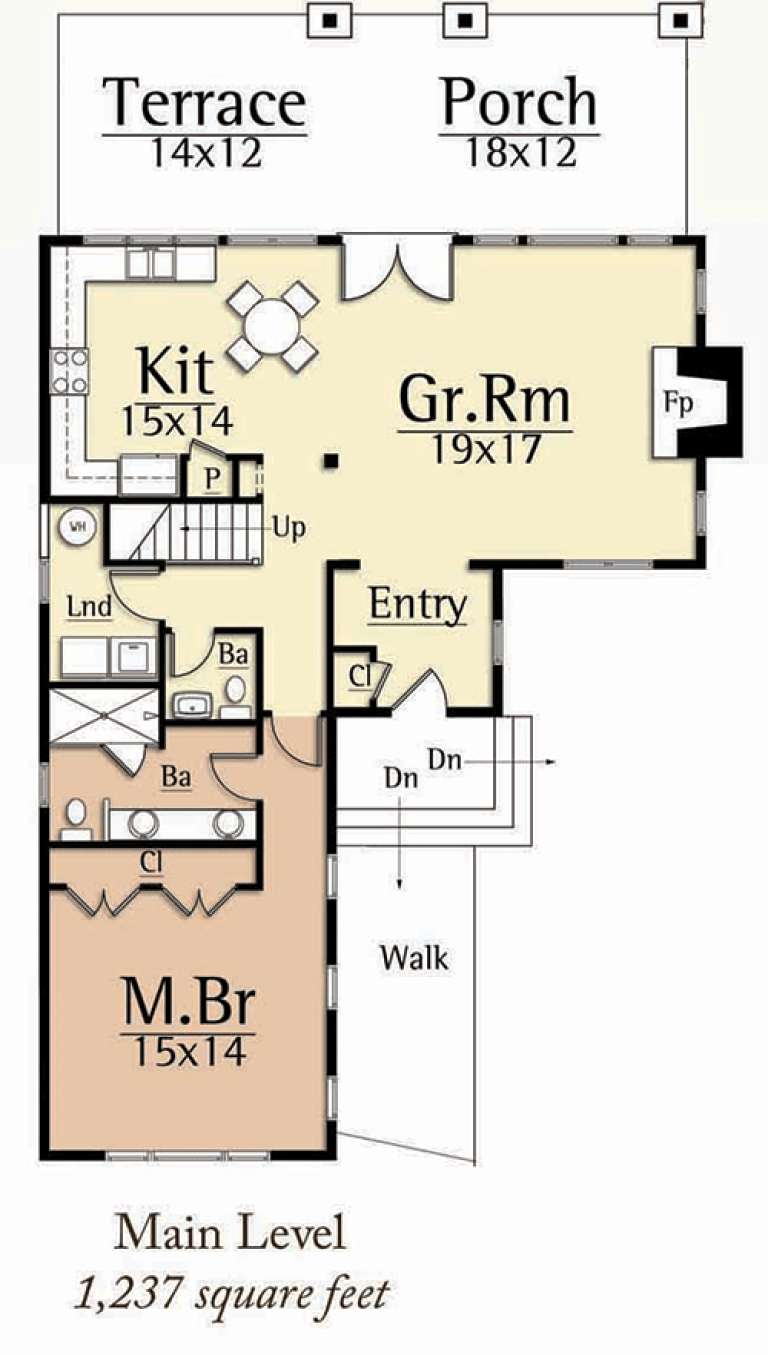 House Plan House Plan #14983 Drawing 1