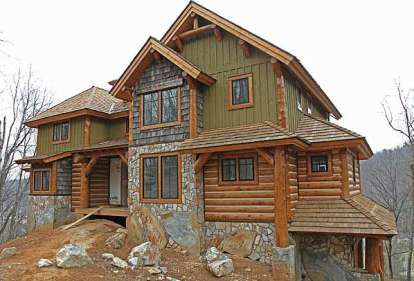 Mountain House Plan #8504-00031 Elevation Photo