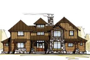 Mountain House Plan #8504-00031 Elevation Photo