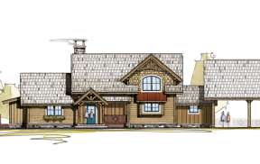 Northwest House Plan #8504-00037 Elevation Photo