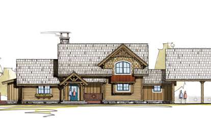 House Plan House Plan #14991 Front Elevation