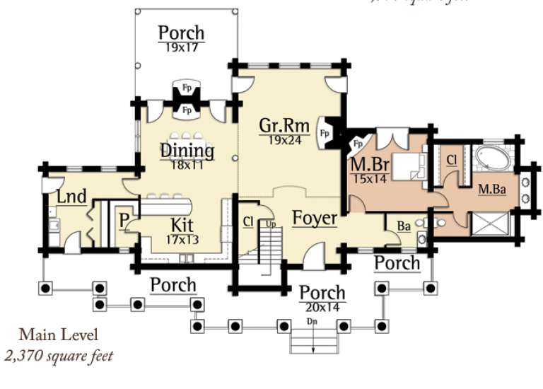House Plan House Plan #14994 Drawing 1