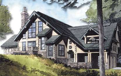 House Plan House Plan #14995 Front Elevation